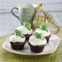 Cara membuat CUP CAKE COKELAT KACANG - Resep Masakan Rumahan