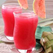 Cara membuat PUNCH JAMBU BIJI WANGI VANILI - Resep Masakan Rumahan