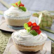Cara membuat PUDING CAKE KACANG KARAMEL - Resep Masakan Rumahan