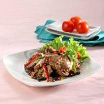 Cara membuat HATI AYAM MASAK TAOSI - Resep Masakan Rumahan