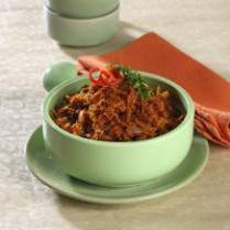 Cara membuat RENDANG AYAM SUWIR KERING - Resep Masakan Rumahan