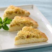 Cara membuat BANANA LEMON CHEESE PIZZA - Resep Masakan Rumahan