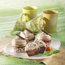 Cara membuat CUP CAKE COKELAT - Resep Masakan Rumahan