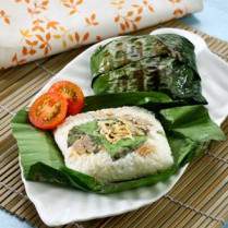 Cara membuat NASI BAKAR JAMUR - Resep Masakan Rumahan