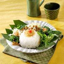 Cara membuat NASI PECEL SERUNDENG - Resep Masakan Rumahan