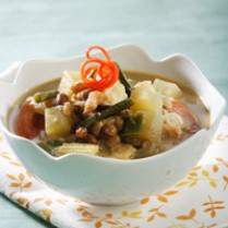 Cara membuat SAYUR TAOCO SANTAN - Resep Masakan Rumahan