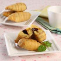 Cara membuat PISANG MOLEN COKELAT - Resep Masakan Rumahan