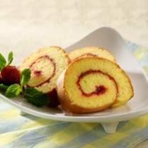 Cara membuat BOLU GULUNG STROBERI - Resep Masakan Rumahan