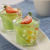 Cara membuat PUDING SIRSAK LAPIS - Resep Masakan Rumahan