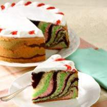 Cara membuat SPONGE CAKE RAINBOW VANILA - Resep Masakan Rumahan