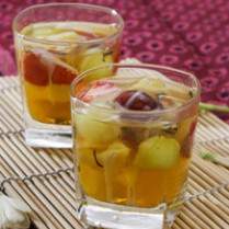 Cara membuat ES CAMPUR BUAH DAN MINT - Resep Masakan Rumahan