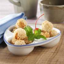 Cara membuat ONDE-ONDE MINI MEKAR - Resep Masakan Rumahan