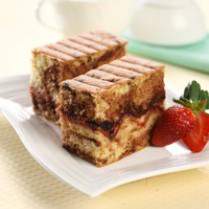 Cara membuat MARBLE ZIGZAG CAKE - Resep Masakan Rumahan