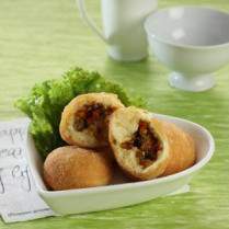 Cara membuat DONAT DAGING - Resep Masakan Rumahan