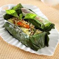 Cara membuat NASI BAKAR TERI PETAI - Resep Masakan Rumahan