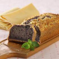 Cara membuat CAKE UBI UNGU STREUSEL KEJU - Resep Masakan Rumahan