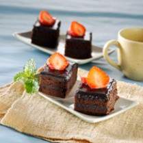 Cara membuat CAKE DOBEL COKELAT - Resep Masakan Rumahan
