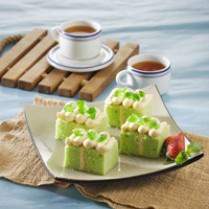 Cara membuat PANDAN SARIKAYA KUKUS - Resep Masakan Rumahan