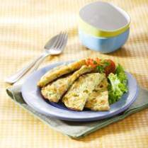 Cara membuat DADAR GORENG BUMBU EBI - Resep Masakan Rumahan