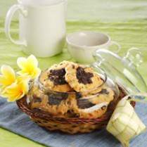 Cara membuat KUE KERING LEMON COKELAT - Resep Masakan Rumahan
