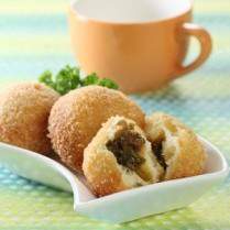 Cara membuat ROTI GORENG DAGING PEDAS - Resep Masakan Rumahan