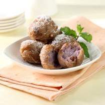 Cara membuat OLIEBALLEN TALAS KISMIS - Resep Masakan Rumahan