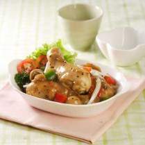 Cara membuat CHICKEN WITH BLACK PEPPER SAUCE - Resep Masakan Rumahan