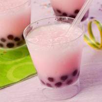 Cara membuat STROBERI BUBBLE PUNCH - Resep Masakan Rumahan