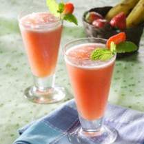 Cara membuat JUS STROBERI PISANG - Resep Masakan Rumahan