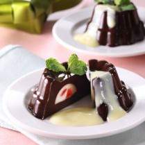 Cara membuat PUDING COKELAT ISI BUSA - Resep Masakan Rumahan