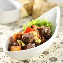 Cara membuat SAMBAL GORENG HATI BUMBU KELUAK - Resep Masakan Rumahan