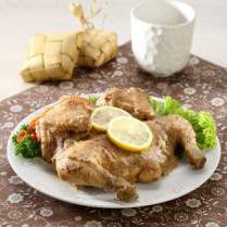 Cara membuat AYAM BAKAR MASAK BUMBU PUTIH - Resep Masakan Rumahan