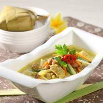 Cara membuat SAYUR GURIH KUAH HIJAU - Resep Masakan Rumahan