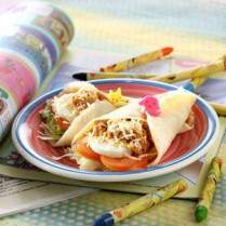 Cara membuat CREPE ISI TUNA - Resep Masakan Rumahan