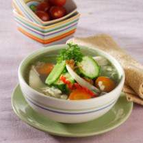 Cara membuat SUP OYONG SERABUT TELUR - Resep Masakan Rumahan