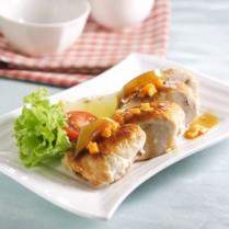 Cara membuat AYAM ISI JAMUR - Resep Masakan Rumahan