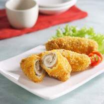 Cara membuat AYAM ISI DAGING KEJU - Resep Masakan Rumahan