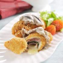 Cara membuat ROLL CHICKEN WITH MUSHROOM SAUCE - Resep Masakan Rumahan