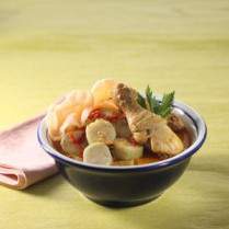 Cara membuat LONTONG KARI - Resep Masakan Rumahan