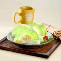 Cara membuat PUDING CAKE BERBINTIK - Resep Masakan Rumahan