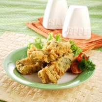 Cara membuat TEMPE TUSUK GORENG KEMANGI - Resep Masakan Rumahan