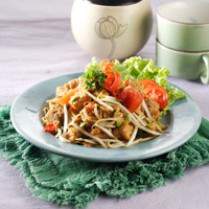 Cara membuat TUMIS TEMPE PETAI CINA - Resep Masakan Rumahan