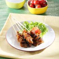 Cara membuat SATE BACEM KULIT AYAM - Resep Masakan Rumahan
