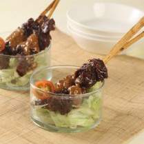 Cara membuat SATE KAMBING BUMBU KACANG - Resep Masakan Rumahan