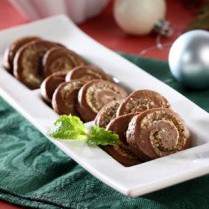 Cara membuat GINGER CHOCO COCONUT ROLL COOKIES - Resep Masakan Rumahan