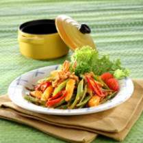 Cara membuat OSENG BUNCIS SAUS SAMBAL - Resep Masakan Rumahan