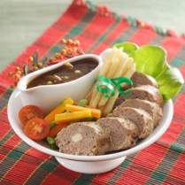 Cara membuat GALANTIN ISI KEJU - Resep Masakan Rumahan
