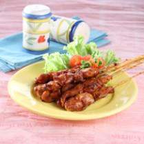 Cara membuat SATE AYAM PEDAS - Resep Masakan Rumahan