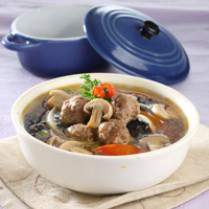 Cara membuat SUP JAMUR BOLA DAGING - Resep Masakan Rumahan