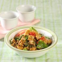 Cara membuat TAHU TEMPE BUNGA MELINJO - Resep Masakan Rumahan